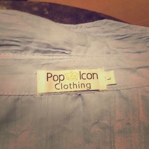 Pop icon button down